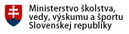 logo MŠVVŠ SR